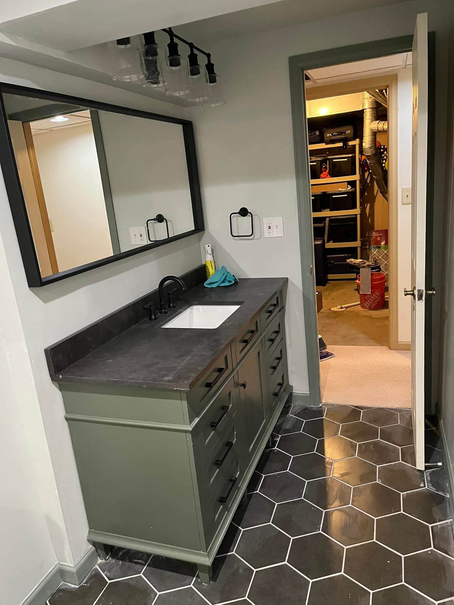 Guest bathroom remodel